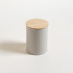 LATA REDONDA TAPA BAMBOO GREY TEA 11,5X15,5 CM - Image 2