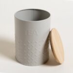 LATA REDONDA TAPA BAMBOO GREY TEA 11,5X15,5 CM - Image 3