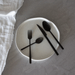 Set de cubiertos de 16 piezas Linea Bond Negro Opaco