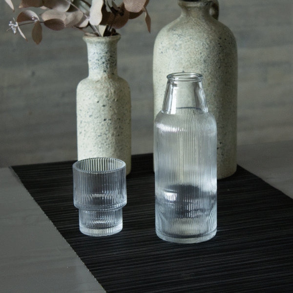 Set Noche Botella y vaso Segovia