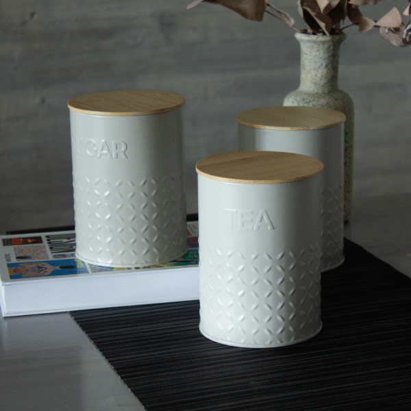 LATA REDONDA TAPA BAMBOO GREY TEA 11,5X15,5 CM