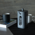 CAFETERA GREY CON EMBOLO 1000 ML