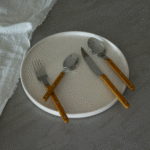 SET DE CUBIERTOS TOSCANA WOOD X 24 PIEZAS *VASSA