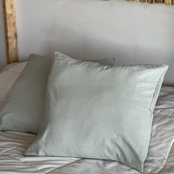 Funda de Almohadón Texturizado | Tono Cemento 50x50cm