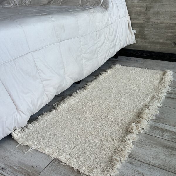 Alfombra de Pasillo Cuyo | Diseño Liso Natural 60x150cm