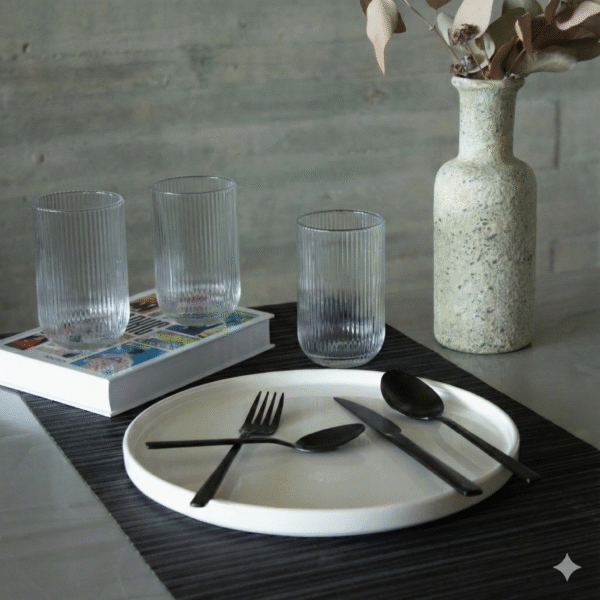 Pack Mesa Net Crema & Bond + Set de Vasos Segovia DE REGALO