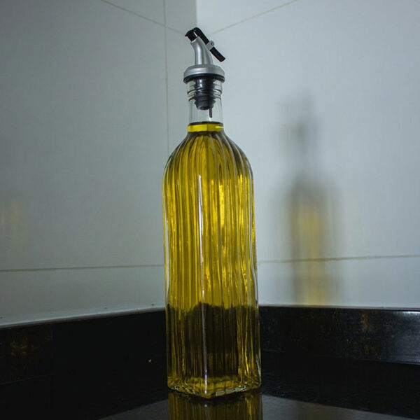 Aceitera Vidrio Labrada 500ml – Cuisine
