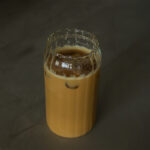 Vaso Vidrio Tipo Bambu con Sorbete 500ml - Image 2