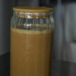 Vaso Vidrio Tipo Bambu con Sorbete 500ml - Image 3