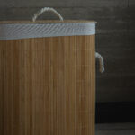 Cesto Bambú Claro Cuadrado - Image 4