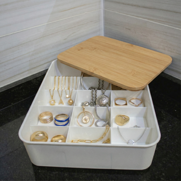 Caja Organizadora 15 Divisiones con Tapa